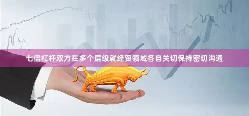 七倍杠杆双方在多个层级就经贸领域各自关切保持密切沟通